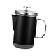 thumbnail image 4 of Cafetera de prensa francesa portátil de 1 l con resistencia al calor para café Negro, 4 of 9