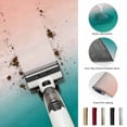 thumbnail image 5 of Entryway Rug 2'x3', Teal Pink Ombre Kitchen Runner Rugs Non-Slip Carpet Mats, Contemporary Art Abstract Aesthetics Bedside Rugs Runners Washable Floor Carpet for Bathroom Laundry Room, 5 of 8