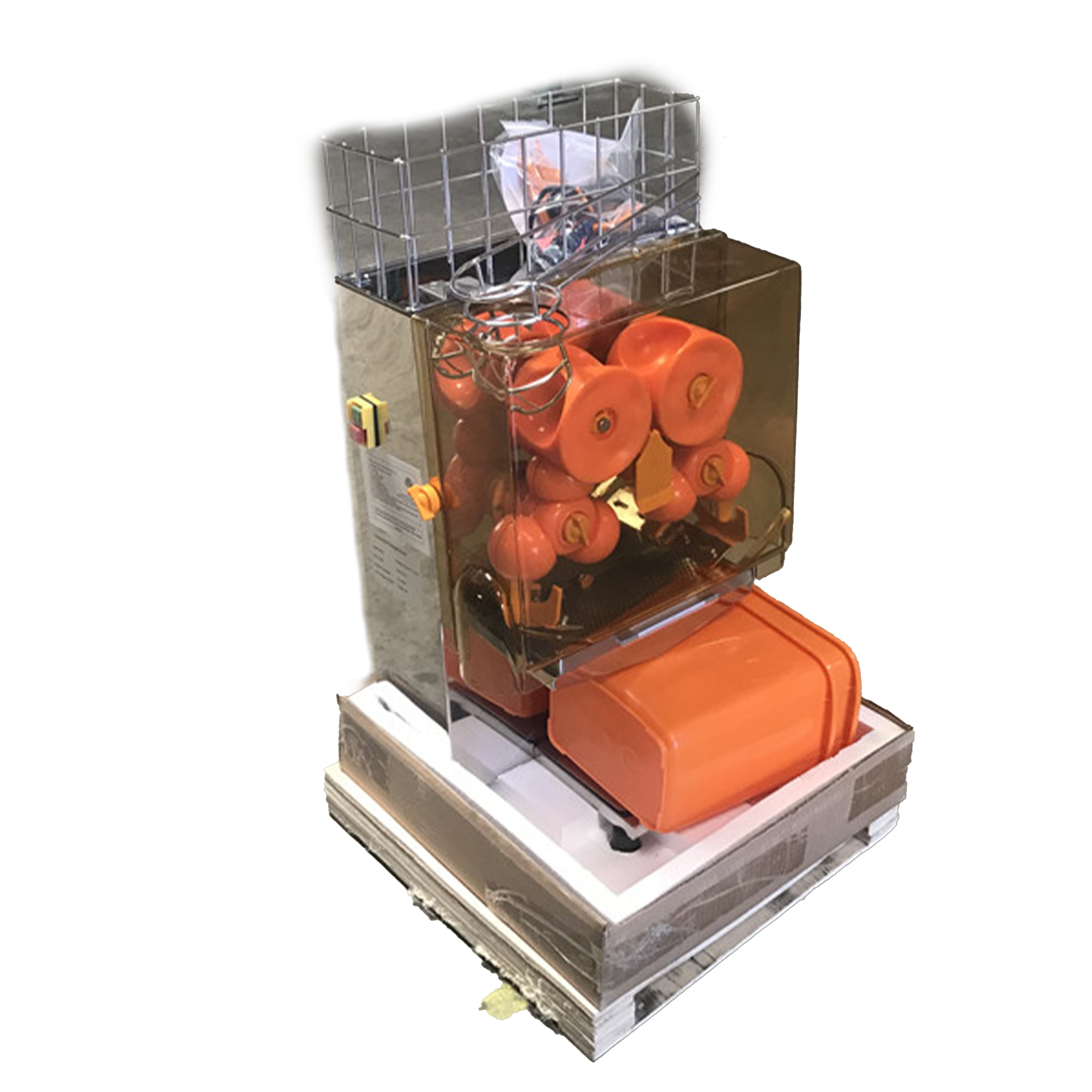 NSF Commercial Orange Juicer Squeezer Extractor Machine  110V Automatic Orange Extractor