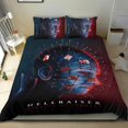 thumbnail image 1 of Hellraiser: Pinhead Conjunto de sábanas temático, trío de piezas, cómodo y amigable con la piel, diseño único, regalo de decoración para el hogar para familiares, amigos y fans, 90 cm * 190 cm, 1 of 6