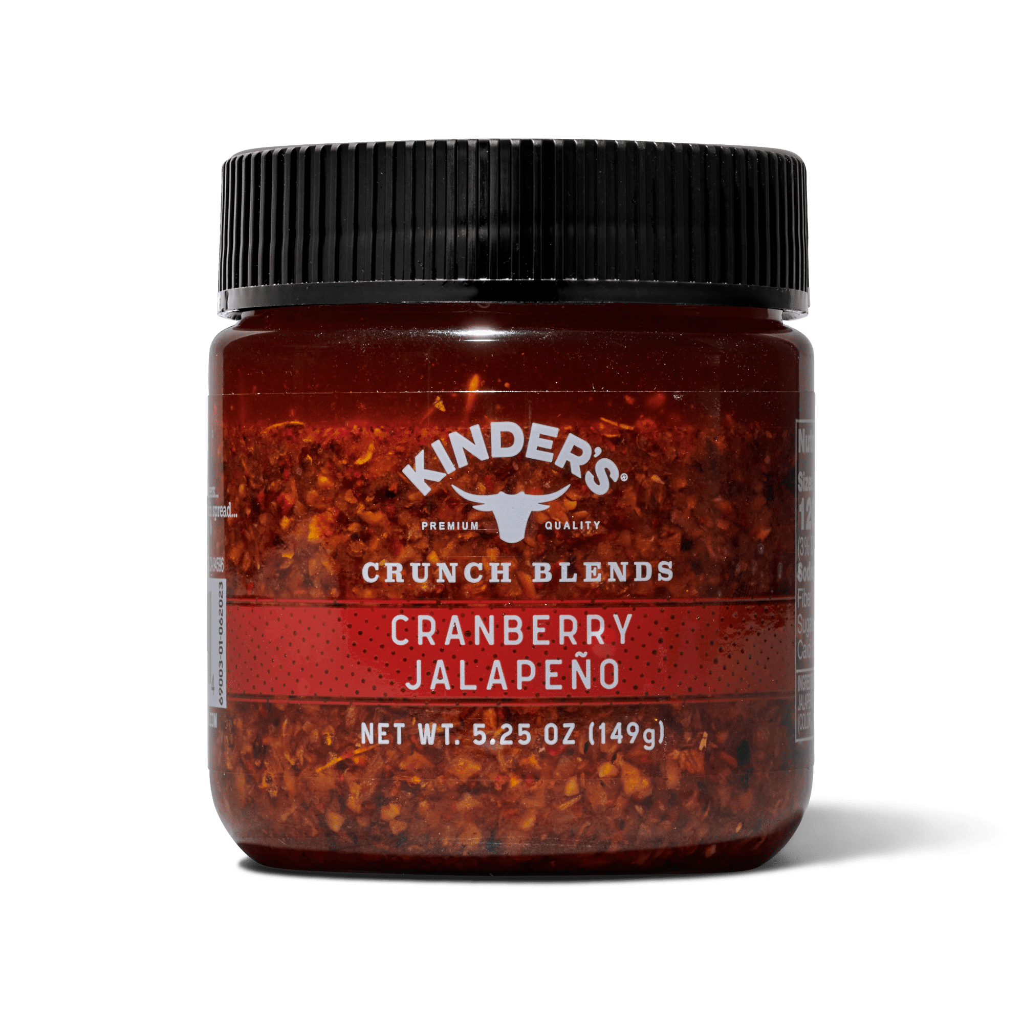 (2 pack) Kinder's Crunch Blends Cranberry Jalapeno Sauce, 5.25 oz