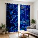 thumbnail image 4 of Trendy Printed Patterns With A Strong Decorative Look Light Blocking Curtains For Dorm Rooms, 4 of 6