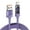 Purple, variant on MOMOJIA 100W USB to USB C Cable with Clear Housing Auto Cutoff For Multiple Devices