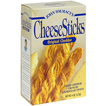 John Wm. Macy s Original Cheddar Cheesesticks  4 oz (Pack of 8)