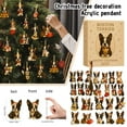 thumbnail image 3 of 2D Terrier Advent Calendar Christmas Decoration with Acrylic Pendant, Boston Terrier Themed Christmas Countdown Calendar with Blind Box Surprises, 3 of 7