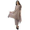 thumbnail image 1 of Moomaya Ensemble Kurti Kurta Pantalon pour Femmes Col Bateau Imprimé Robe 2 Pcs Tenue Ethnique, 1 of 6