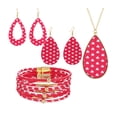 thumbnail image 3 of Día de San Valentín Conjunto de joyería para mujer Pendientes colgantes Collar del día de San Valentín para aniversario Celebraciones del día de, 3 of 8