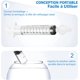 thumbnail image 4 of Baby Blower, 4 piezas Ducha nasal manual con 4 jeringas y básculas para recién nacidos, limpiador de nariz con punta de succión nasal de silicona lavable y reutilizable1 esquí esquí Gafas de esquí, 4 of 5