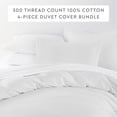 thumbnail image 2 of Premium 300 TC Brushed Cotton Comforter & Duvet Cover Set, 2 of 10