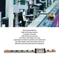thumbnail image 3 of Linear Rail, Bearing Steel High Load Carrying Precise Positioning Low Friction Auto Centering 200mm Linear Sliding Rail Guide  for 3D Printer, 3 of 7