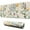 Pioneer Flower Floral-1, variant on Long Mouse Pads for Desk,Pioneer Flower Floral Print Pattern Desk Mats on Top Of Desks, Desk Mouse Pad Extra Large with 3mm Non-Slip Base and Stitched Edge for Gaming,Office,Work,Home 47.3"x23.6"