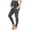 Grey, variant on Pregnant Woman Yoga Pants High Waisted Seamless Pregnant Base Pants Tight Fitting Sports Pregnant Pants Full Yoga Pants