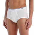 thumbnail image 2 of Fruit of the Loom Men's White Briefs 8-pack Sizes S-3XL, 2 of 2