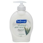 Colgate-Palmolive US0468A CPC 7.5 oz Soft Soap with Aloe Hand Soap Liquid, Off-White - Case of 6