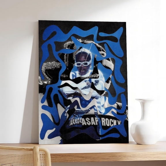 A$AP Poster Rocky RAP HD Print Music Canvas Posters for Room Aesthetic Wall Art Bedroom Decor