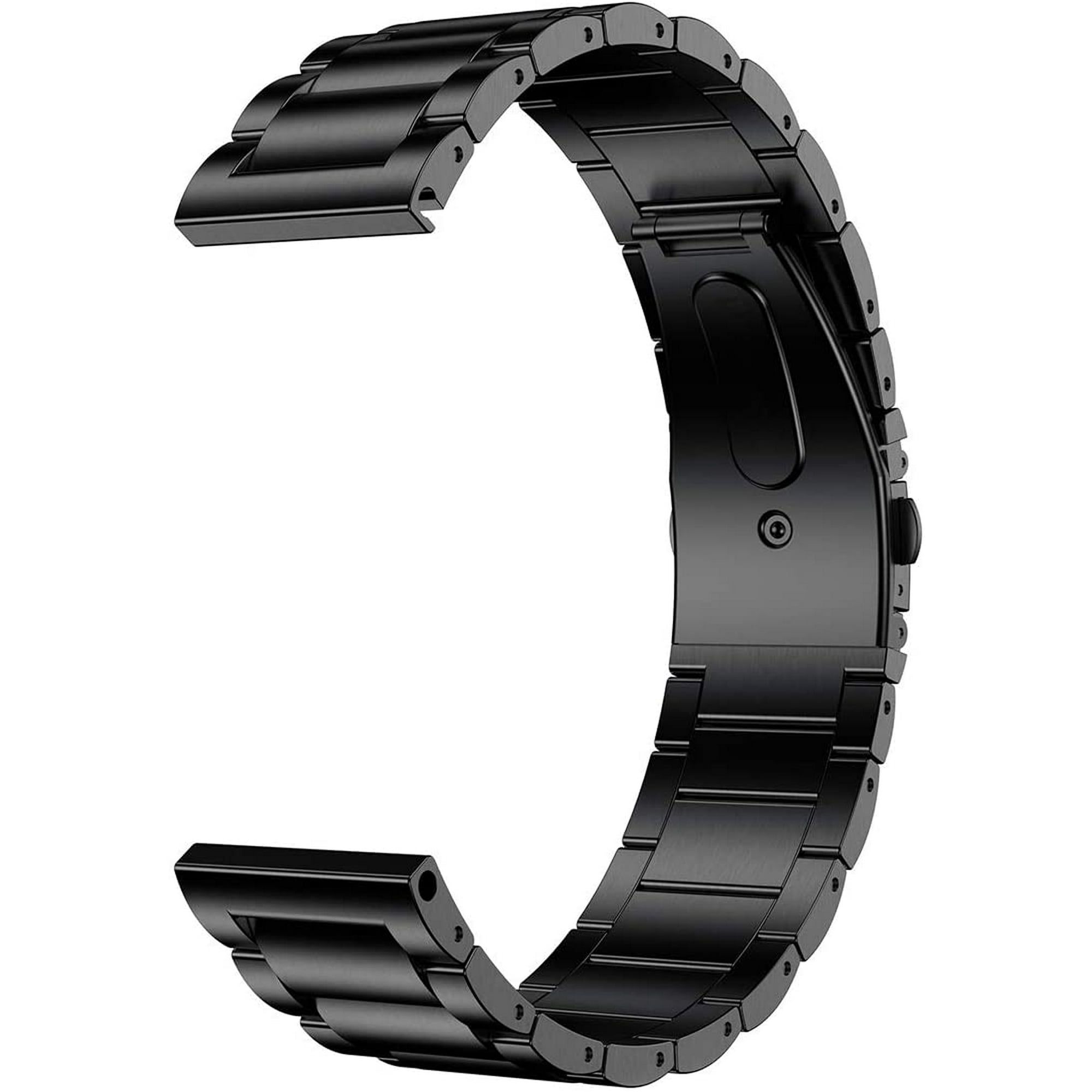 Iguohao Titanium Band Compatible For Galaxy Watch 3 45mm Bands 22mm Titanium Metal Watch Strap Compatible For Samsung Galaxy Watch 3 45mm 46mm Gear