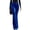 Blue, variant on Womens Corduroy Pants Flared Leg Solid Color Retro Style Dress Pants Soft Fabric Tummy Control Bell Bottom Fall Outfits Wine S