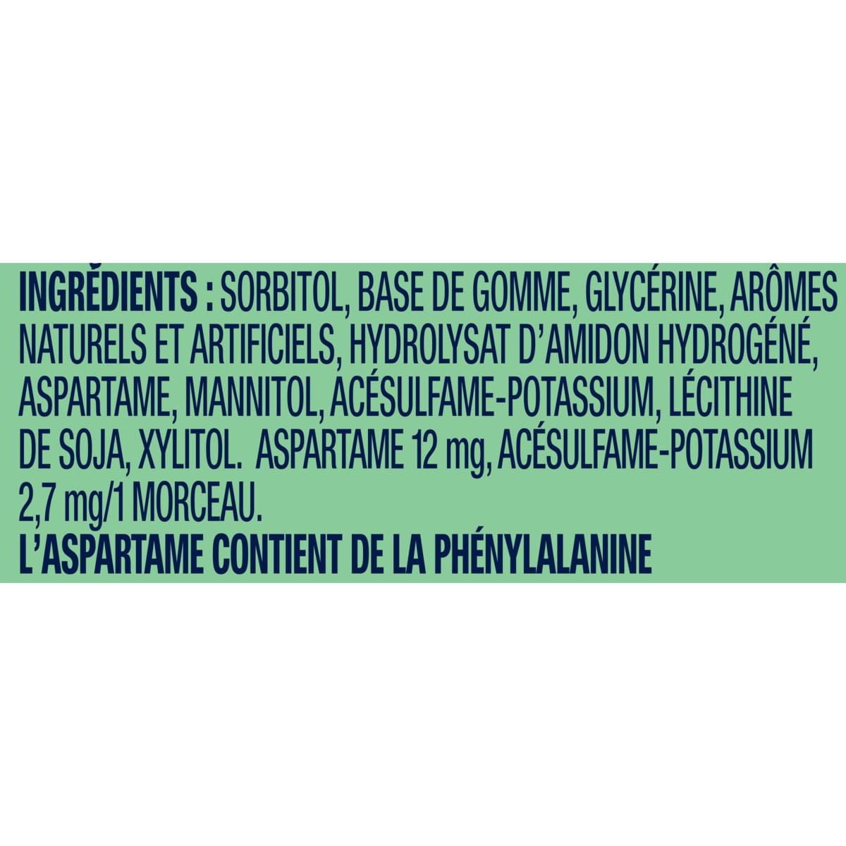 EXTRA, Spearmint Flavoured Sugar Free Chewing Gum, 14 Sticks, 3 Packs