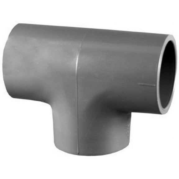 Charlotte Pipe Schedule 80 1-1/2 in. Slip x 1-1/2 in. Dia. Slip PVC Tee