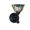 thumbnail image 2 of Meyda 8"W Tiffany Rosebush Wall Sconce, 2 of 2
