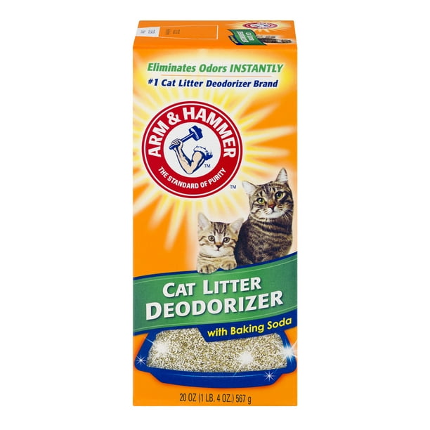 Arm & Hammer Cat Litter Deodorizer, with Baking Soda, 20 oz (1 lb 4 oz