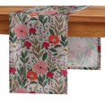 thumbnail image 3 of Vargottam Twill Cotton Table Runner Premium Florals Print Table Decor Soft & Durable, 14-Inch Wide Machine Washable For Boho, Farmhouse, Rustic Interiors, 3 of 6