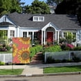 thumbnail image 5 of PHYHOO Sunflower Bees Welcome Flags Seasonal Garden Flags Vertical Double Sided Yard Flags Banner Outdoor Flag for Outside, Lawn, Decor White, 5 of 6