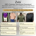 thumbnail image 4 of Zula Men's Polo Shirt, Quick Dry-Fit Lightweight Performance Short Sleeve Tactical Shirts Pique Jersey Golf Shirt, 4 of 4
