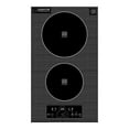 thumbnail image 3 of Equator 12-Inch Built-in or Freestanding Vertical 2-Burner Induction Cooktop, 110V, 3 of 20