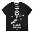 thumbnail image 3 of Scarface T-Shirts for Men, Casual Crew Neck Tee Shirts, Unisex Short Sleeve Tops, S-3XL, 3 of 7
