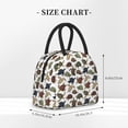 thumbnail image 2 of Rateoe Various Turtle Pattern Lunch Bag Women, Lunch Box, Lunch Bag, Small Leakproof Lunch Tote Large Capacity Reusable Insulated Cooler Lunch Container, 2 of 6