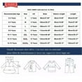 thumbnail image 3 of Cethrio Girls Boys Rain Jackets, Lightweight Waterproof Zip up Hooded Kids Raincoats Navy Size 6-7 T, 3 of 9