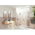 thumbnail image 7 of Glass Warehouse Ghf-101 Stellar 78" High X 101" Wide Hinged Frameless Shower Door - Brass, 7 of 7
