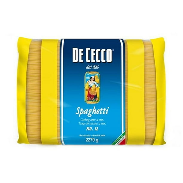 (2 Pack) De Cecco 12 Spaghetti Bulk Pasta, 5 lbs