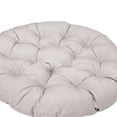 thumbnail image 3 of Outdoor Rocking Chair Seat Cushion, Hammock Chair Seat Cushion, 24 Inch X 24 Inch Seat Cushion, Hanging Basket Chair , Thicken, Comfortable Light Gray, 3 of 7
