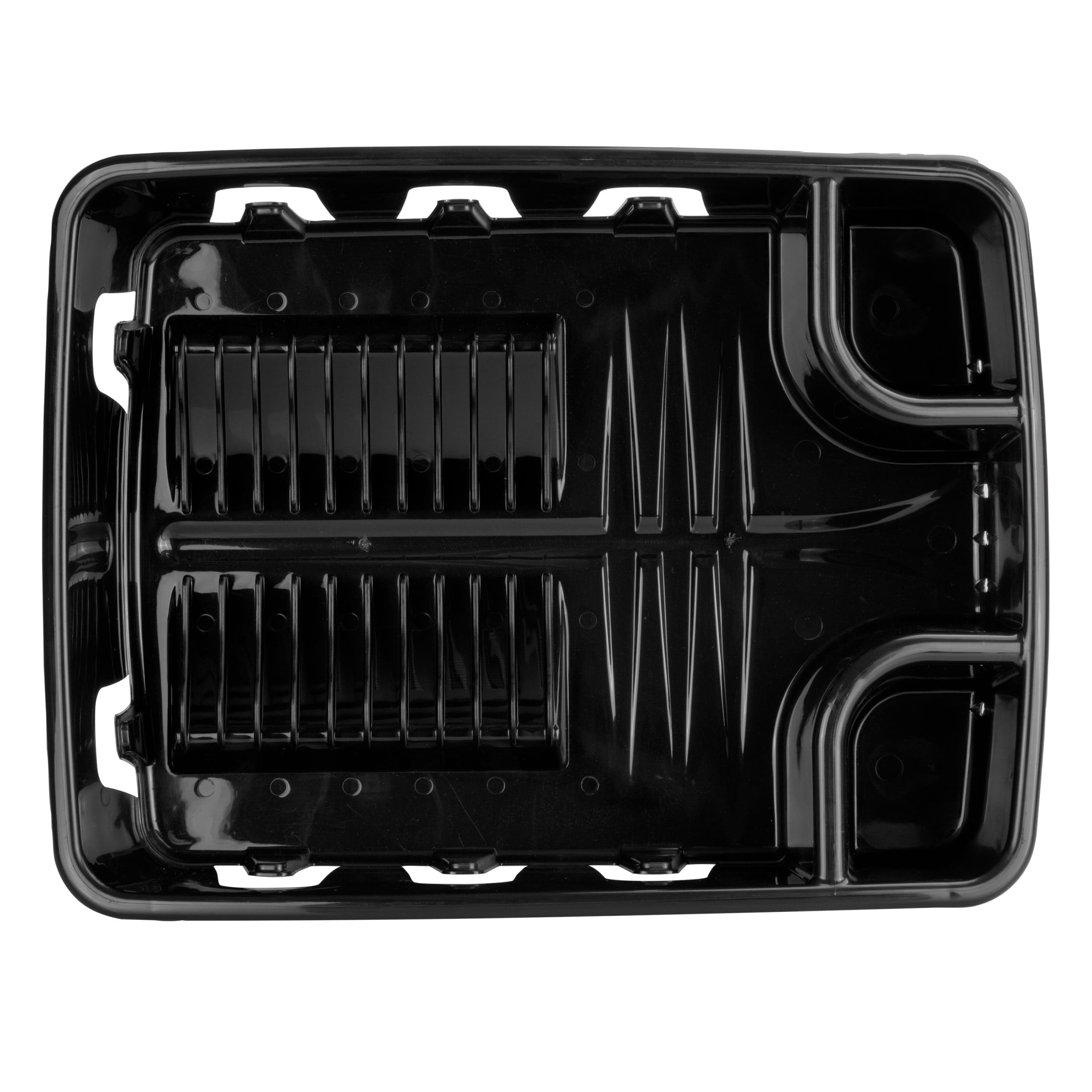 Sterilite DrainRack, Inclined Base for Draining, Black