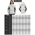 thumbnail image 3 of OutPro Women's 3 in 1 Ski Jacket, Waterproof Activewear Jacket Gray White,L, 3 of 11