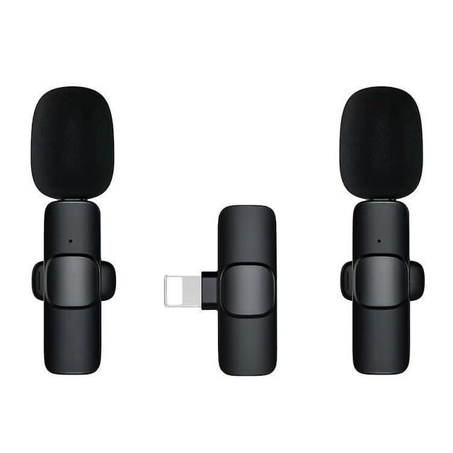 Micrófono inalámbrico oso de fresa para Iphone Ipad Lavalier con reducción de ruido