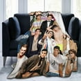 thumbnail image 2 of Blanket Soft and Comfortable Warm Fleece Jacob Elordi Throw Blankets Beach blanket Decoration Gift for Decor Living room dormitory Picnic Yoga Sofa Bed Camping Travel All Season, 2 of 6
