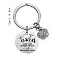 thumbnail image 3 of MKHSQHDG Today's Deals Teacher Appreciation Gifts Keychain Appreciation Gifts for Women Gifts for Teacher Teaching Loving Teacher for Teachers From Students Thank You Gifts, 3 of 6