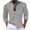 Gray, variant on ZRGHAOYLQ Mens Long Sleeve Knit Striped Shirts Big and Tall Long Sleeve Button Down Shirt Open Front Turndown Collar Shirts Tops Plus Size Slim Fit Dress T Shirt