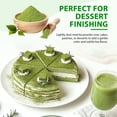 thumbnail image 6 of Soeos Organic Matcha Powder, 16oz, standing pouch, matt finish, 6 of 9