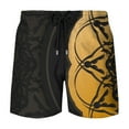 thumbnail image 1 of Aayomet Maillots de Bain pour Hommes avec Doublure de Compression Pantalons Polyvalents et à la Mode (D, S), 1 of 4