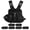 black 6-20 lbs, variant on Adjustable Weighted Vest for Women, 4-10 lbs – Workout Vest with Reflective Strips, Large Pockets & 6 Ironsand Weights – Strength Training Vest for Walking, Running & Fitness