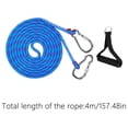 thumbnail image 3 of Heavy Duty Sled Pulling Belt and Rope Kit with Secure Carabiner for Outdoor Training and Fitness Exercises, 3 of 6