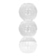 thumbnail image 2 of de Cristal de Escritorio, Jarrón de Burbujas, Contenedor de , 3 bolas Macarena Florero floral de escritorio, 2 of 8
