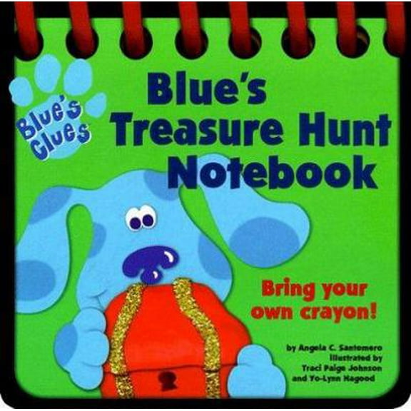 Pre-Owned Blue's Treasure Hunt Notebook (Blue's Clues) (Unknown) 0689825412 9780689825415