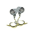 thumbnail image 2 of Chrome White Amber Dual LED High Output Running Light Turn Signal Fog Offroad Street Harley Touring Cruiser, 2 of 7
