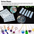 thumbnail image 2 of Luxtrada 229PCS Silicone Resin Molds Set for Jewelry Casting, DIY Jewelry Craft Epoxy Resin Making Kit, Resin Casting Molds DIY Art Craft Project Gift Jewelry Making Tools Set for Beginners, 2 of 9