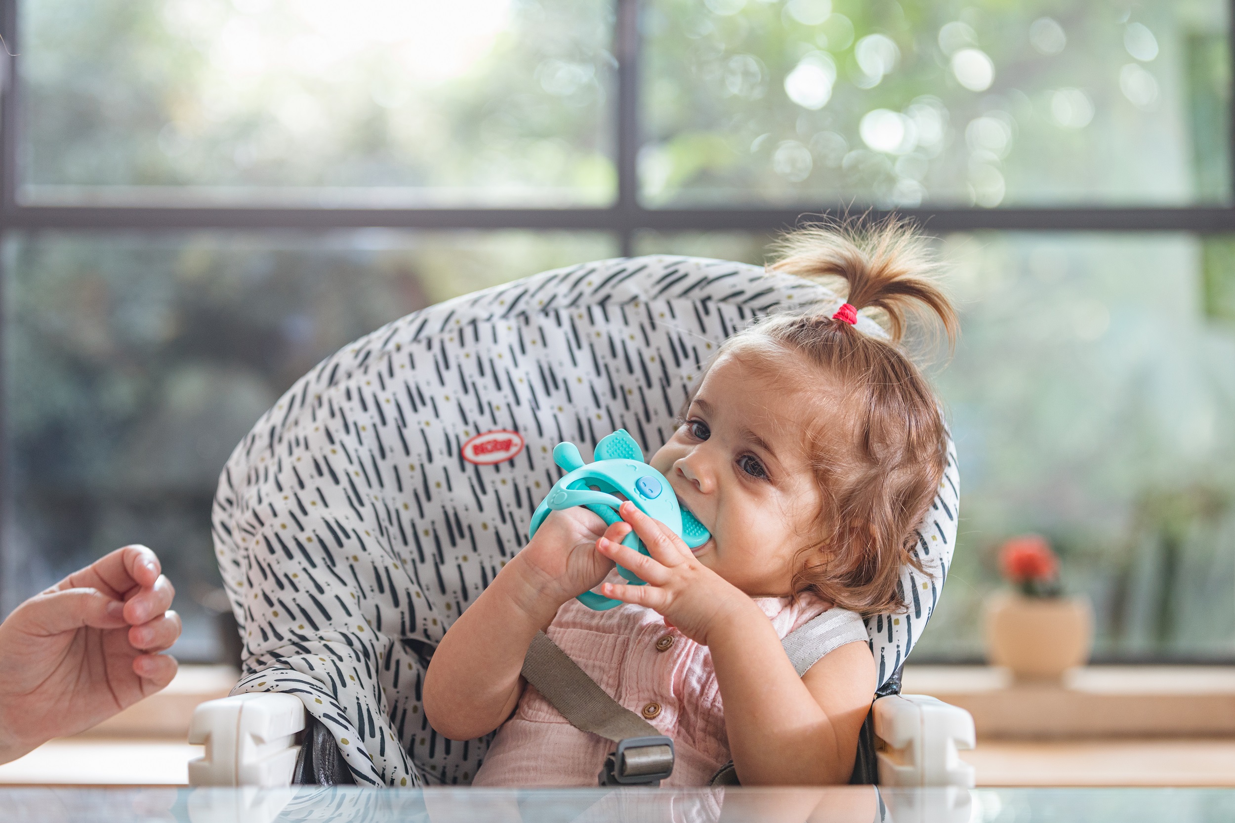 Nuby Silicone Teething Mitten Blue Koala photo 3